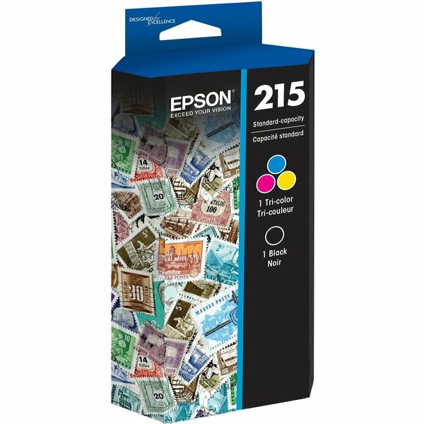 Epson America Print Epson 215 C M Y K 2 Pack WF10 T215120BCS